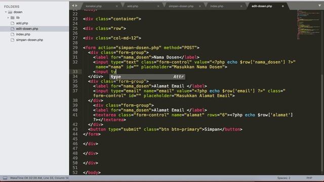 CRUD PHP & MySQLi Bahasa Indonesia : Delete Data ke Database смотреть онлайн