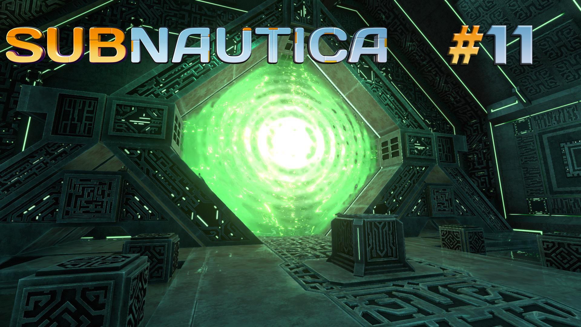 Subnautica выживание #11 Теплоэлектростанция и активация транспортный врат