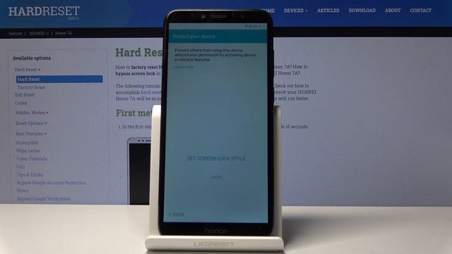 How to Set Up Huawei Honor 7A – Configuration Process смотреть онлайн