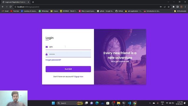 A Full stack web application using HTML ,CSS ,Node Js, JAVA Script , fire store data base смотреть онлайн