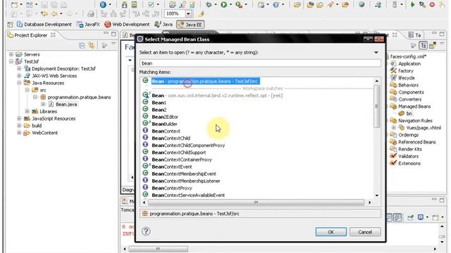 Java Server Faces Pour les Débutants:3-Managed Bean смотреть онлайн