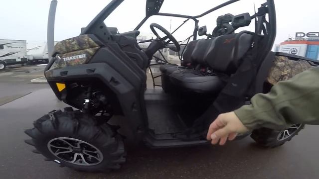 Обзор нового мотовездехода 2018 SSV  BRP Can-Am TRAXTER  X MR 1000