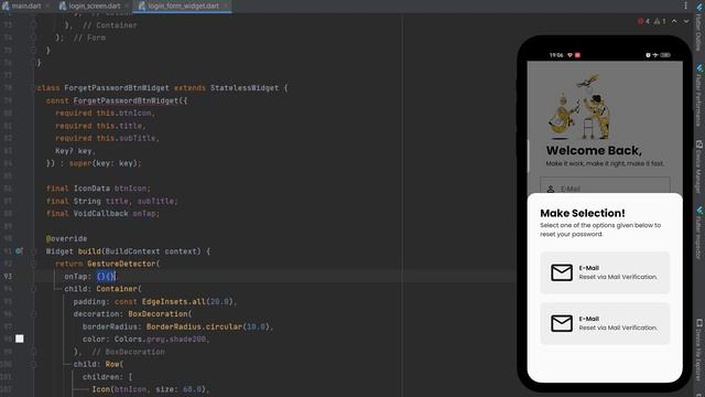 Flutter Forget Password - Flutter Firebase - Flutter UI 2023 смотреть онлайн