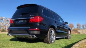Mercedes GL63 AMG Sports exhaust start up and sound
