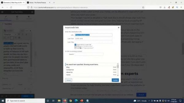 How to Optimize Blog Post in Elementor Using Rank Math