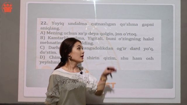 Onlayn Ona Tili Darslari | 15-20 Darslarda O'tilgan Mavzular Testi Tahlili | 6-Tahlil