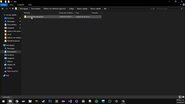 Cap #Extra 1 | Curso Python con Selenium | Como hacer archivo .exe de un .py смотреть онлайн