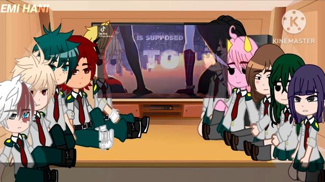 ❤️?BNHA STUDENTS REACT TO MILES MORALES (Spider-Man)! ?❤️ {} Part 1/? {} Emi Hani смотреть онлайн