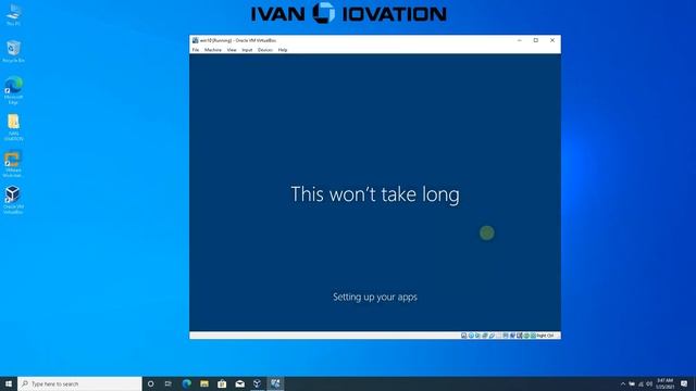 Install Windows 10 Pro on the Oracle VirtualBox Machine смотреть онлайн