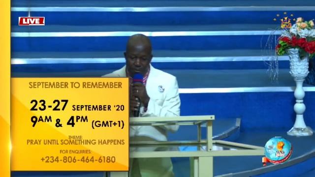 Sunday Service With Apostle Johnson Suleman 20 Sept. 2020 смотреть онлайн