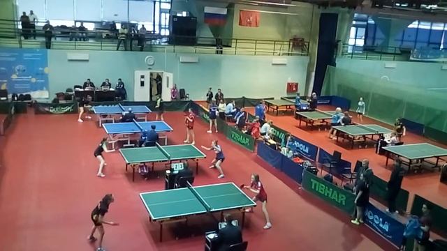 МГСФО Москва Кубок Москвы настольный теннис девушки 101216 1 часть смотреть онлайн