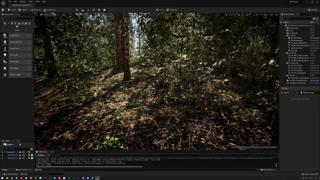 MAWI Birch Forest Biome | Unreal Engine 5 With Nanite & Lumen