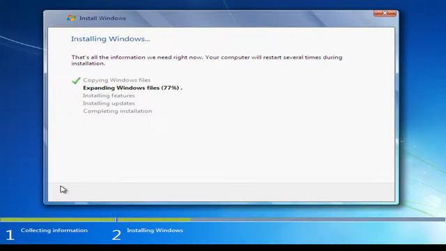 Установка и обзор Windows 7 смотреть онлайн