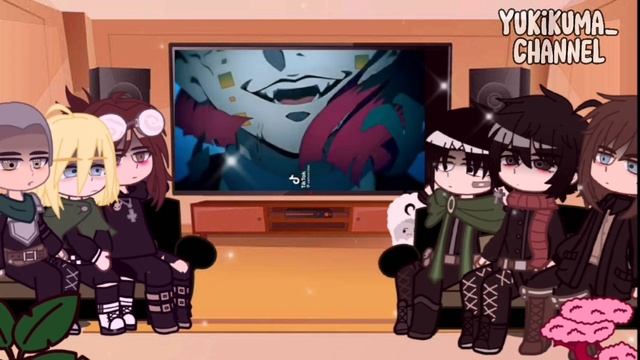 AOT React To Demon Slayer/Kimetsu No Yaiba|Part 1? |Spoiler!| #Aot #Snk