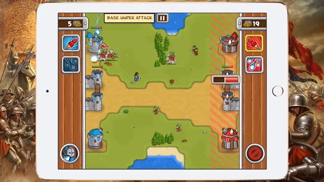 Играем в Castle Raid моя крепость круче! смотреть онлайн