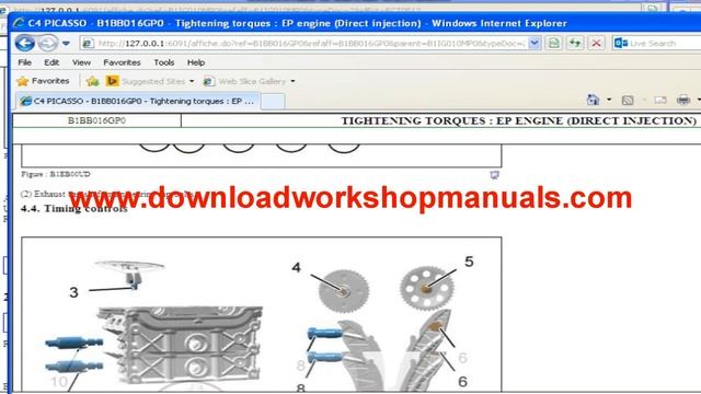 CITROEN Service Repair Workshop Manual смотреть онлайн