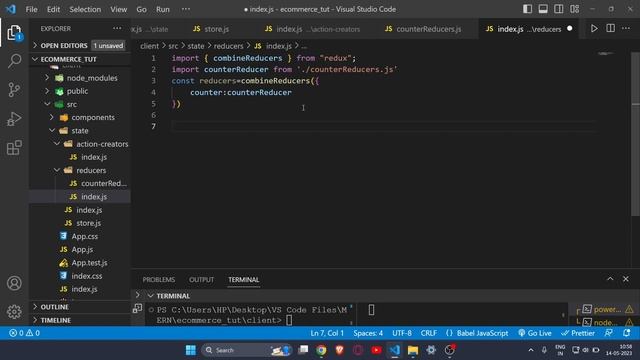 Setting up the code for React Redux | Build & Deploy a MERN Ecommerce Website | Part 7 смотреть онлайн