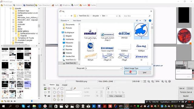 Ets 2 Otobüs Skın Yapımı Detaylı (SESLİ)