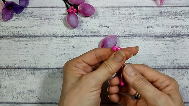 Блестящая композиция из капрона\Master Diy