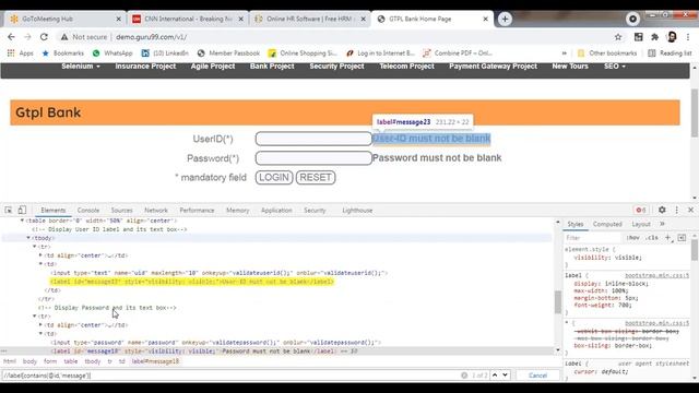 Selenium Xpath Concept смотреть онлайн