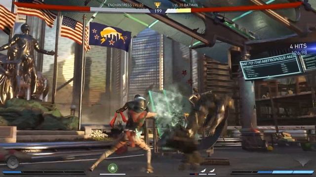 Injustice 2 - Enchantress Vs Batman (Very Hard) смотреть онлайн