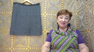 Юбка "Удобная". Мастер-класс по вязанию крючком от О. С. Литвиной.