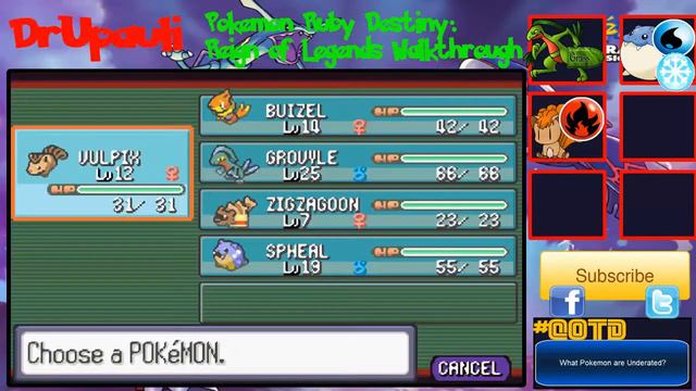 Pokemon Ruby Destiny: Reign of Legends (Blind) Walkthrough Part 5 - 3rd gym смотреть онлайн