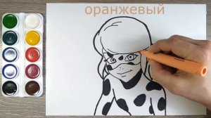 Как нарисовать Леди Баг Персонаж из м/с Леди Баг и супер кот Рисуем для детей Рисунки для начинающи