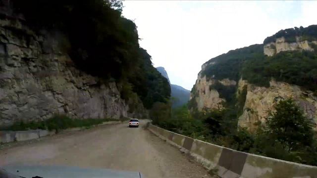Дорога в Верхнюю Балкарию (hyperlapse)