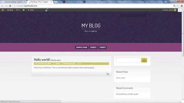 How to Change your Wordpress Blog Title смотреть онлайн