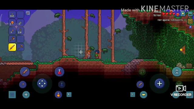 Террария #1.Монстры захватывают мою базу! 😱😫