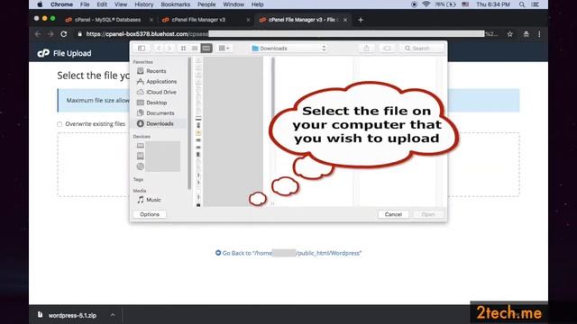How to Download and Upload WordPress to Hosting Account смотреть онлайн