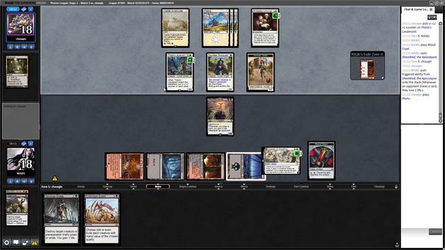 MTG- Pioneer- RB Rakdos Midrange - League 3 смотреть онлайн