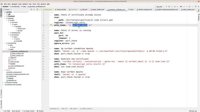 Создание production-сервера c Ansible [Slim и React, 5] смотреть онлайн