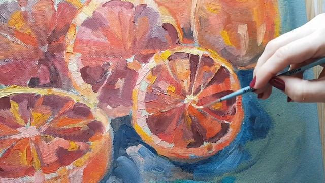 Мастер-класс Рисуем Апельсины смотреть онлайн