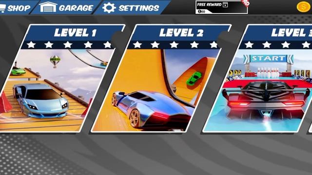 Rooftop Jump Stunt Car Racing Game смотреть онлайн