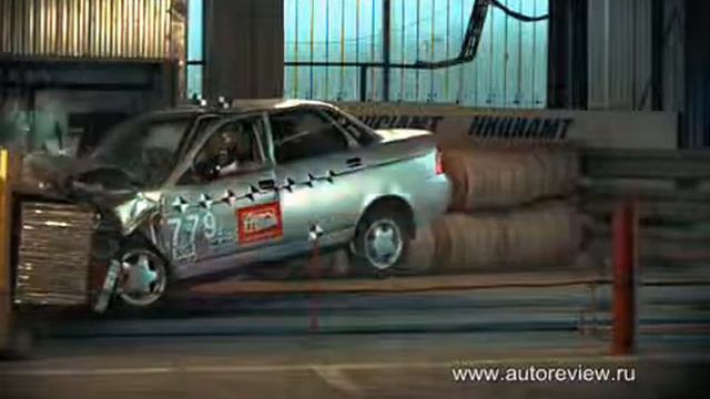 Vehicule Lada Priora Crash #1 EuroNCap, brand new RUSSIAN car-Extreme смотреть онлайн