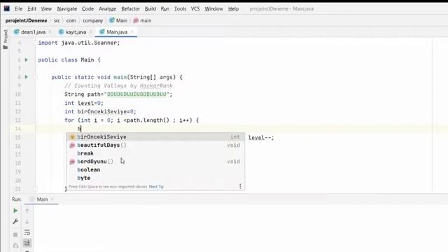 56- HackerRank "Counting Valleys" (2021) | JAVA ile Algoritma Dersleri смотреть онлайн