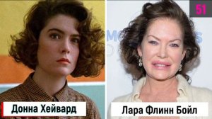 "Твин Пикс": как за 31 год изменились актеры сериала