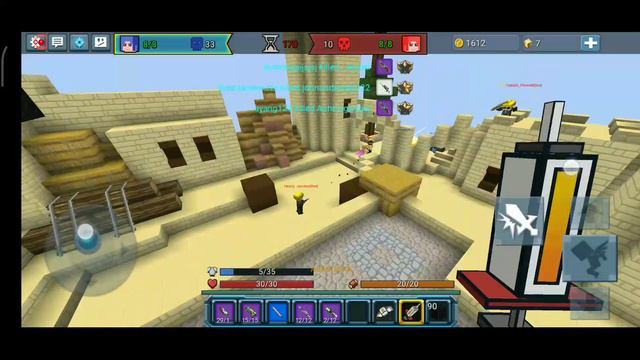 The Power Of Jetpack and Adrenaline | Build And Shoot | Blockman Go : Blocky Mods смотреть онлайн