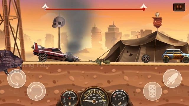 Hill Zombie Racing Earn To Climb । Zombie Road Racing Games । Android Gameplay смотреть онлайн