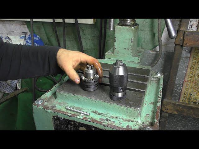 Патрон для сверлильного станка. Какой выбрать? Ключевой или быстрозажимной? смотреть онлайн