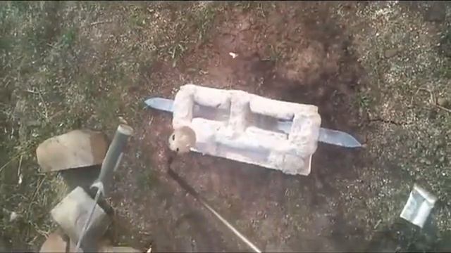 лёгкий способ плавки аллюминия и изготовления рукоятки для ножа смотреть онлайн