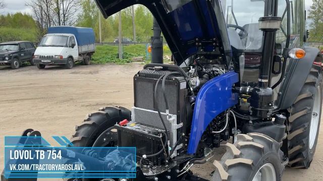 Трактор LOVOL ТВ 754 (Ловол ) смотреть онлайн