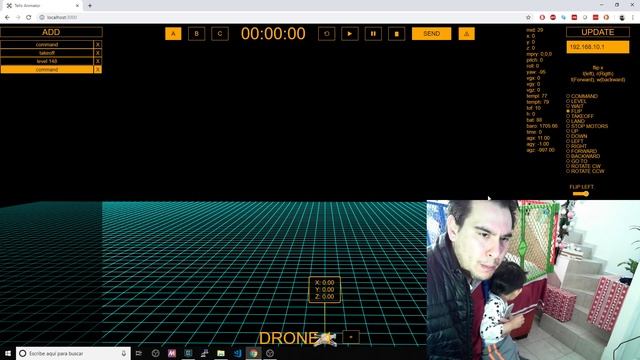 DJI Tello - 3D Mission Control - WIP - Day 11-12-13 - Kill Switch, Presets & Flips смотреть онлайн