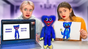 КОМПЬЮТЕРНАЯ ГРАФИКА VS РИСОВАНИЕ НА БУМАГЕ! - Челлендж