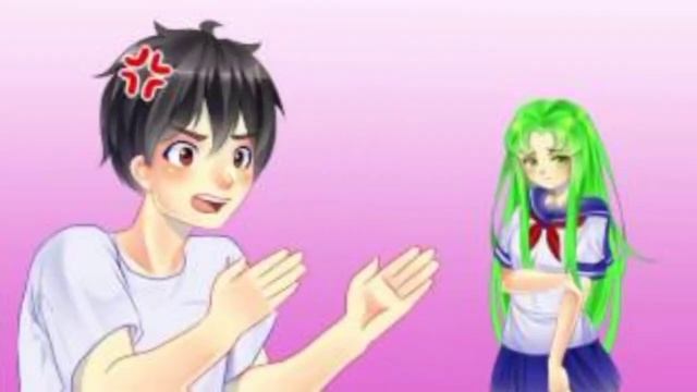 Клип Yandere simulator Мидори и яндере дев смотреть онлайн