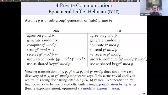 Fundamentals of Modern (Digital) Cryptography - Bruce Momjian - PostgreSQL Global Development Group смотреть онлайн