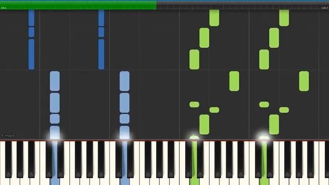 Subnautica - Into The Unknown Synthesia смотреть онлайн