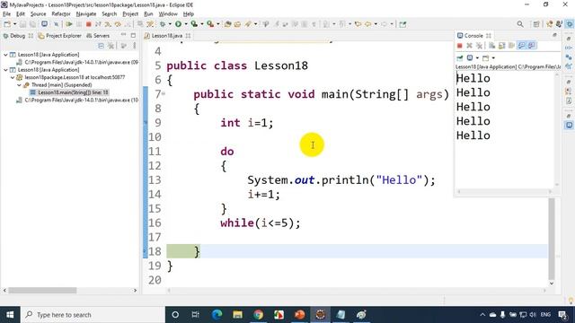 Java Tutorials : do while Loop #22 смотреть онлайн